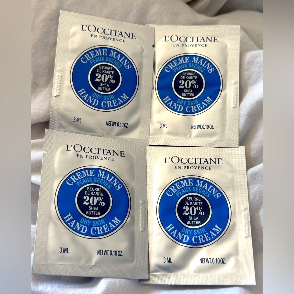 L'Occitane 
Nourishing and Protective Shea Butter Hand Cream 12ml